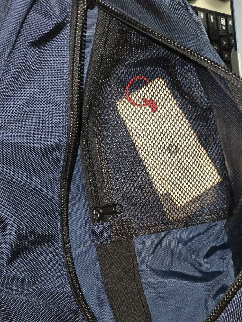 DSPTCH Navy Sling. Sleek Navy Men's Sling Backpack - Dsptch - Picture 5 of 7